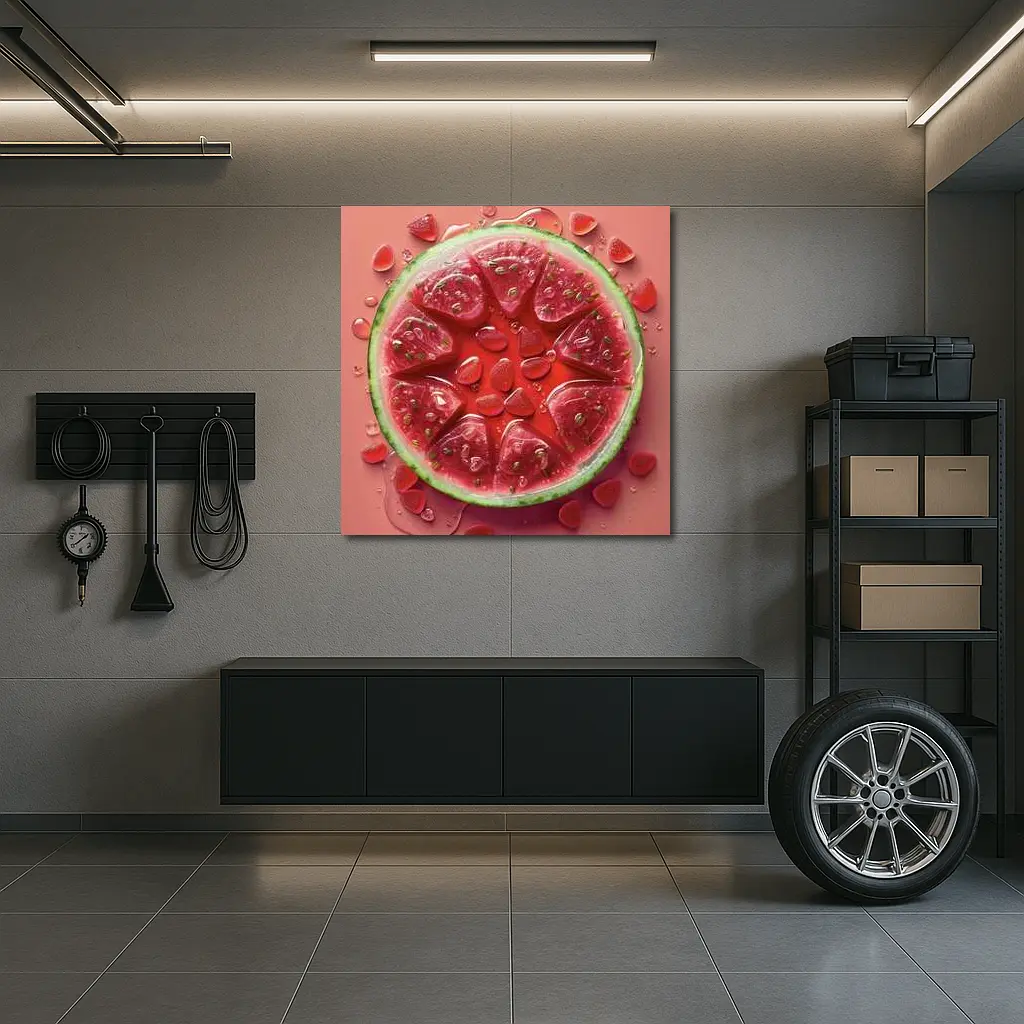 Watermelon Slices Gummy Candy Art – Wall Art