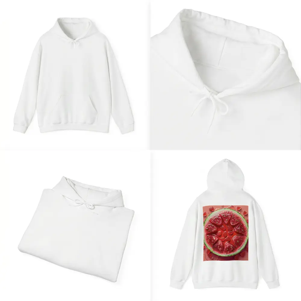 Watermelon Slices Gummy Candy Art – Hoodies