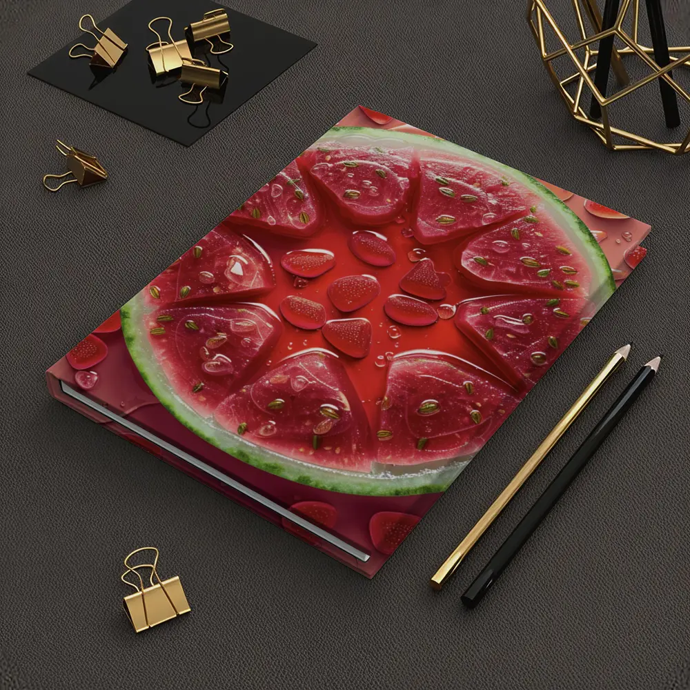 Watermelon Slices Gummy Candy Art – Notebooks