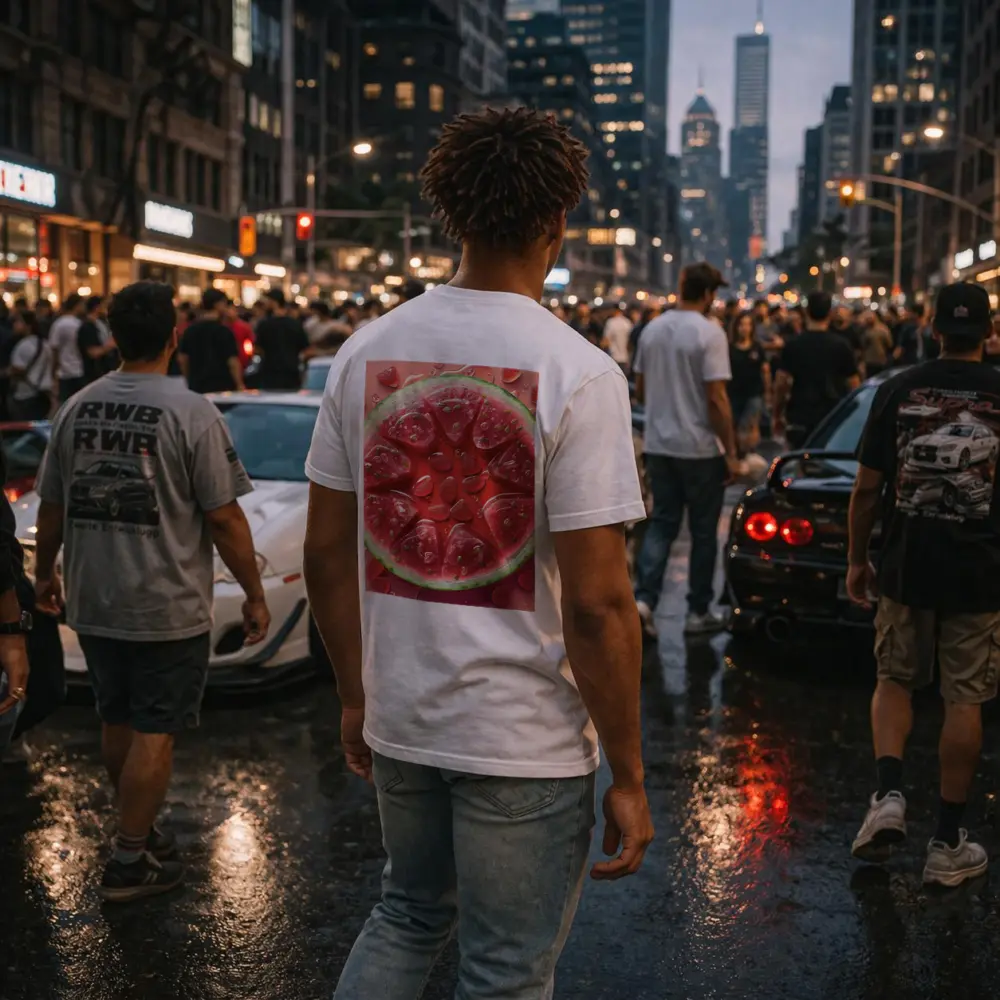 Watermelon Slices Gummy Candy Art – T-Shirts