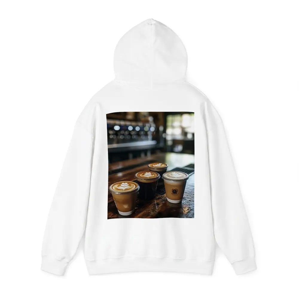 Latte Art Coffee Cups Cafe Bar – Hoodies