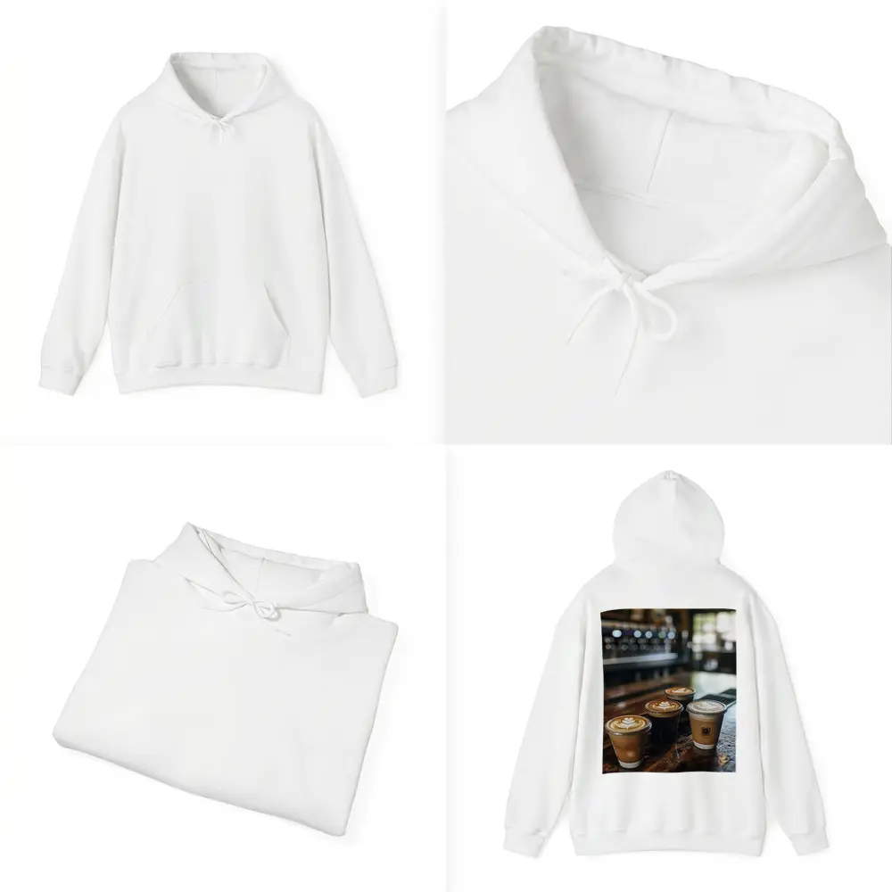 Latte Art Coffee Cups Cafe Bar – Hoodies