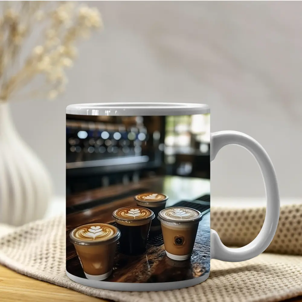 Latte Art Coffee Cups Cafe Bar – Mugs