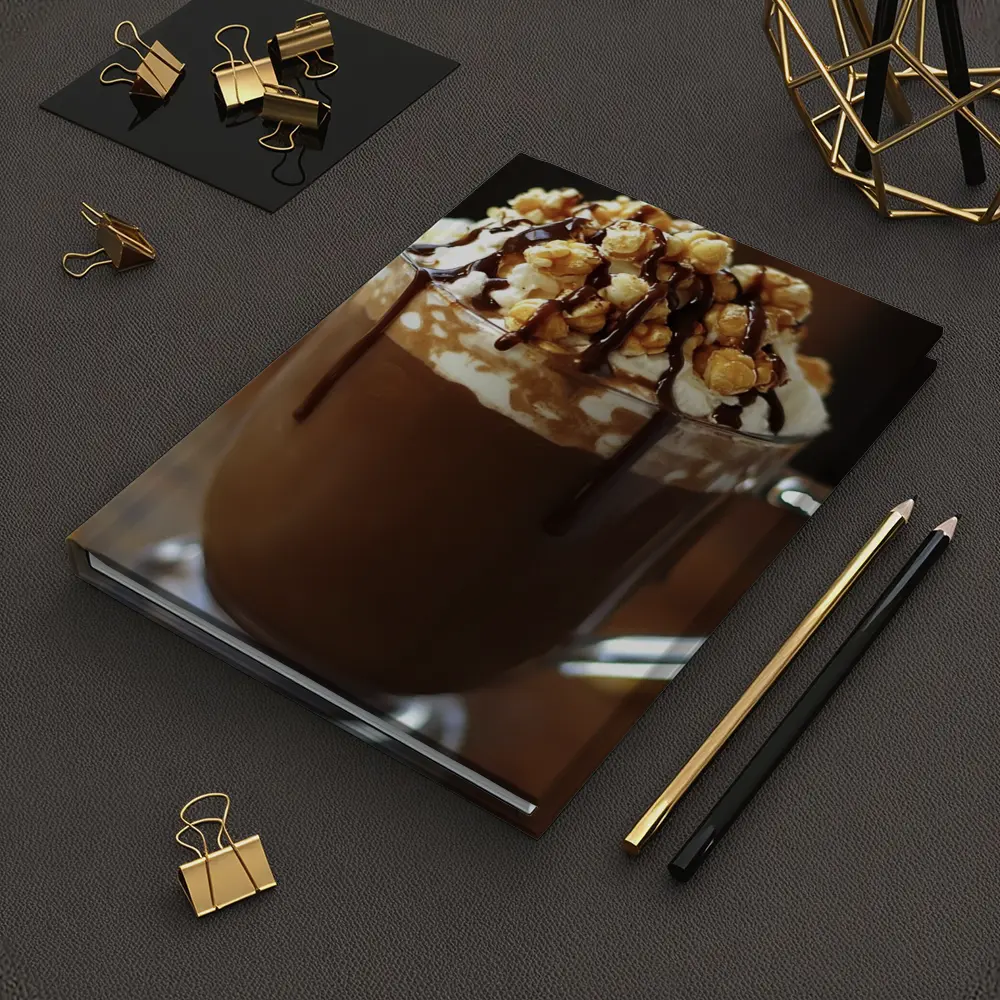 Hot Chocolate Caramel Popcorn Whipped Cream Mug – Notebooks