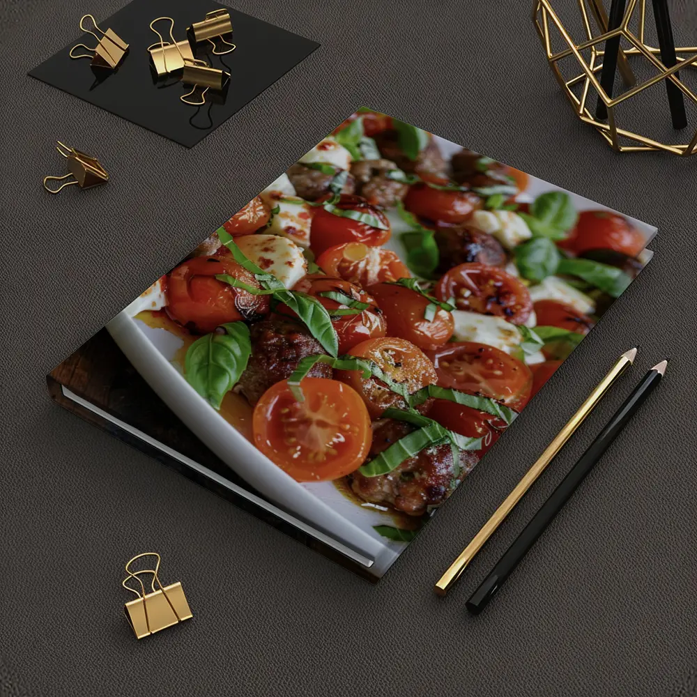 Meatballs Tomatoes Mozzarella Basil Italian Platter – Notebooks