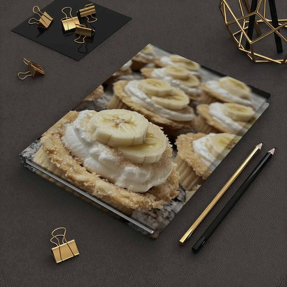 Banana Cream Cupcakes With Graham Cracker Crust – Notebooks