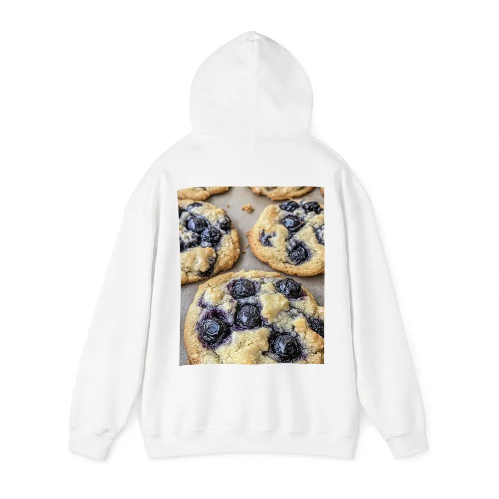 Fresh Blueberry Cookies on Baking Sheet – Hoodies