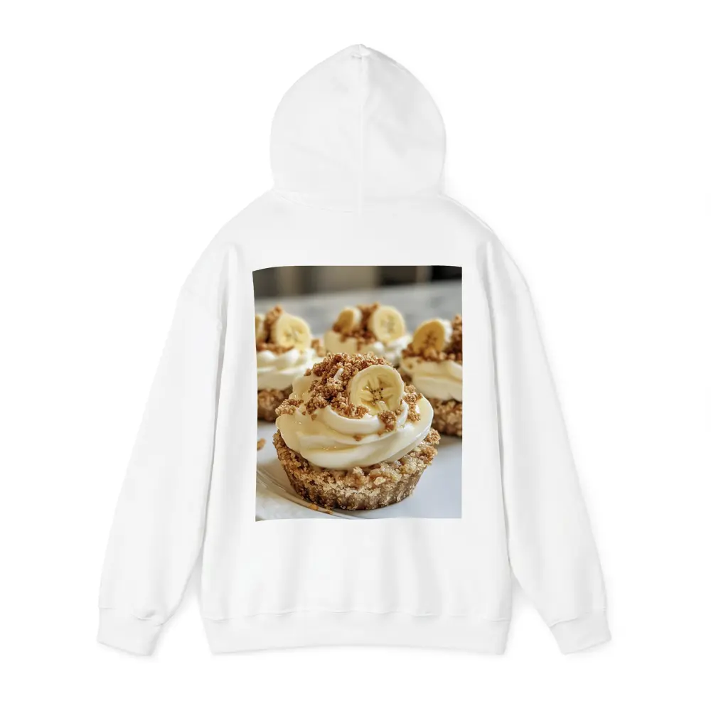 Banana Cream Cupcakes With Crumble Topping – Hoodies