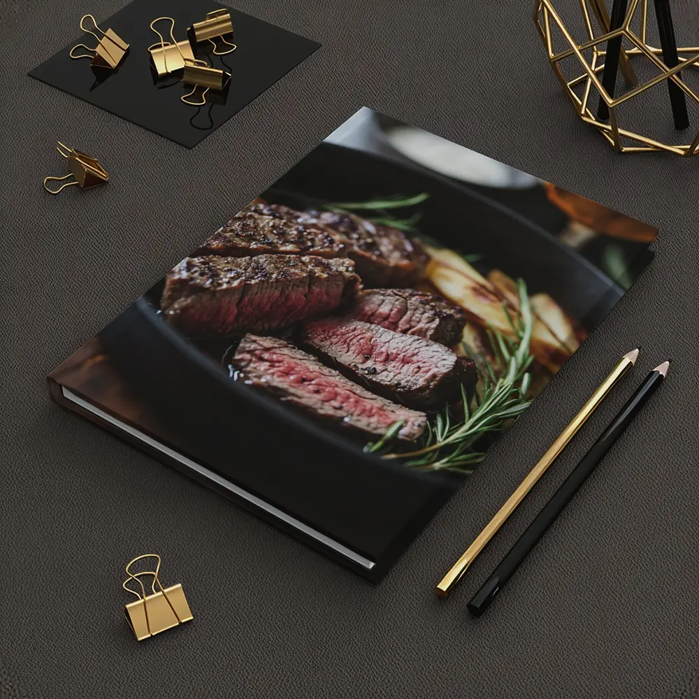 Seared Steak Cast Iron Pan Rosemary – Notebooks