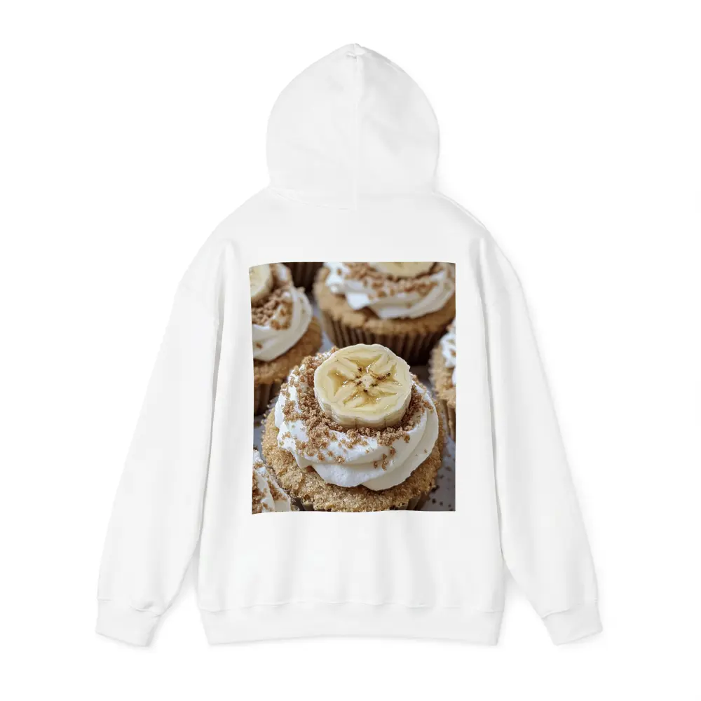 Banana Cupcakes With Cinnamon Crumble Frosting – Hoodies