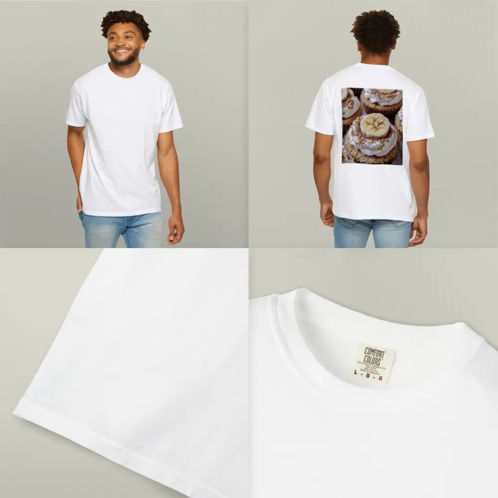 Banana Cupcakes With Cinnamon Crumble Frosting – T-Shirts