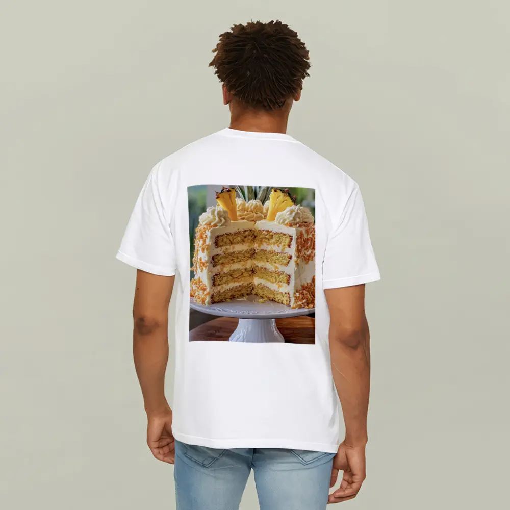 Pineapple Coconut Layer Cake On Stand – T-Shirts