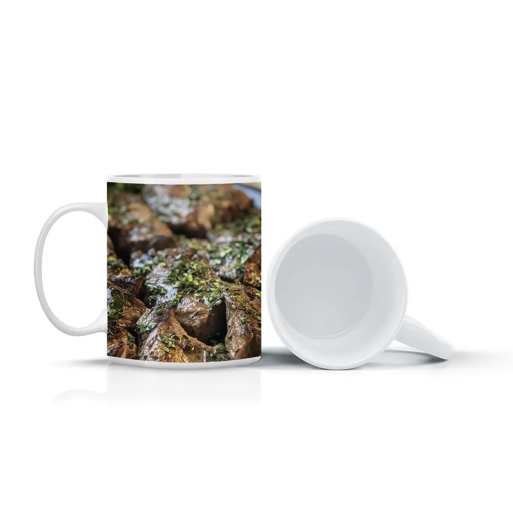 Seared Steak Bites Herb Garlic Butter – Mugs