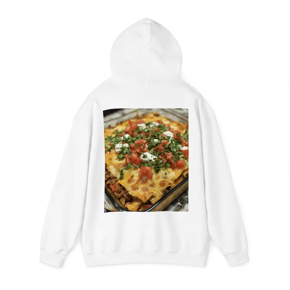 Beef Enchilada Casserole With Fresh Toppings – Hoodies