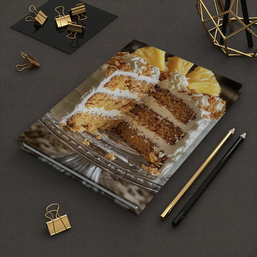 Pineapple Layer Cake White Frosting Kitchen – Notebooks