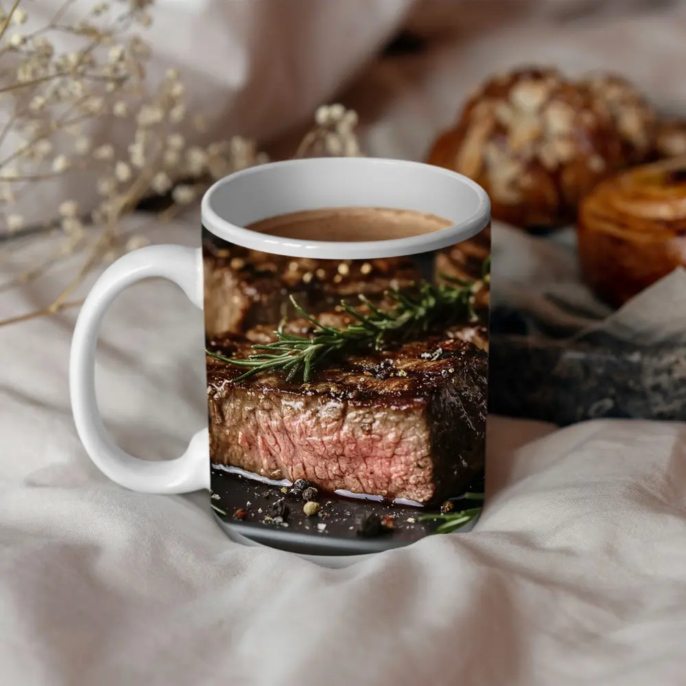 Grilled Steak Filet With Rosemary Herbs – Mugs