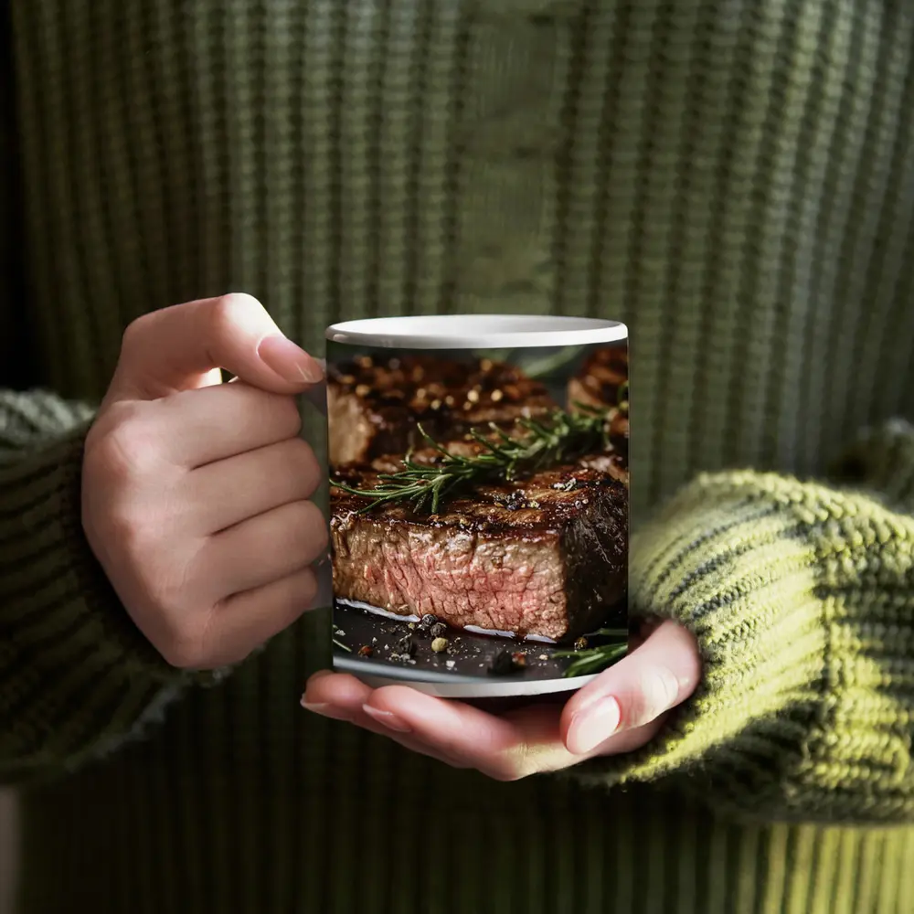 Grilled Steak Filet With Rosemary Herbs – Mugs