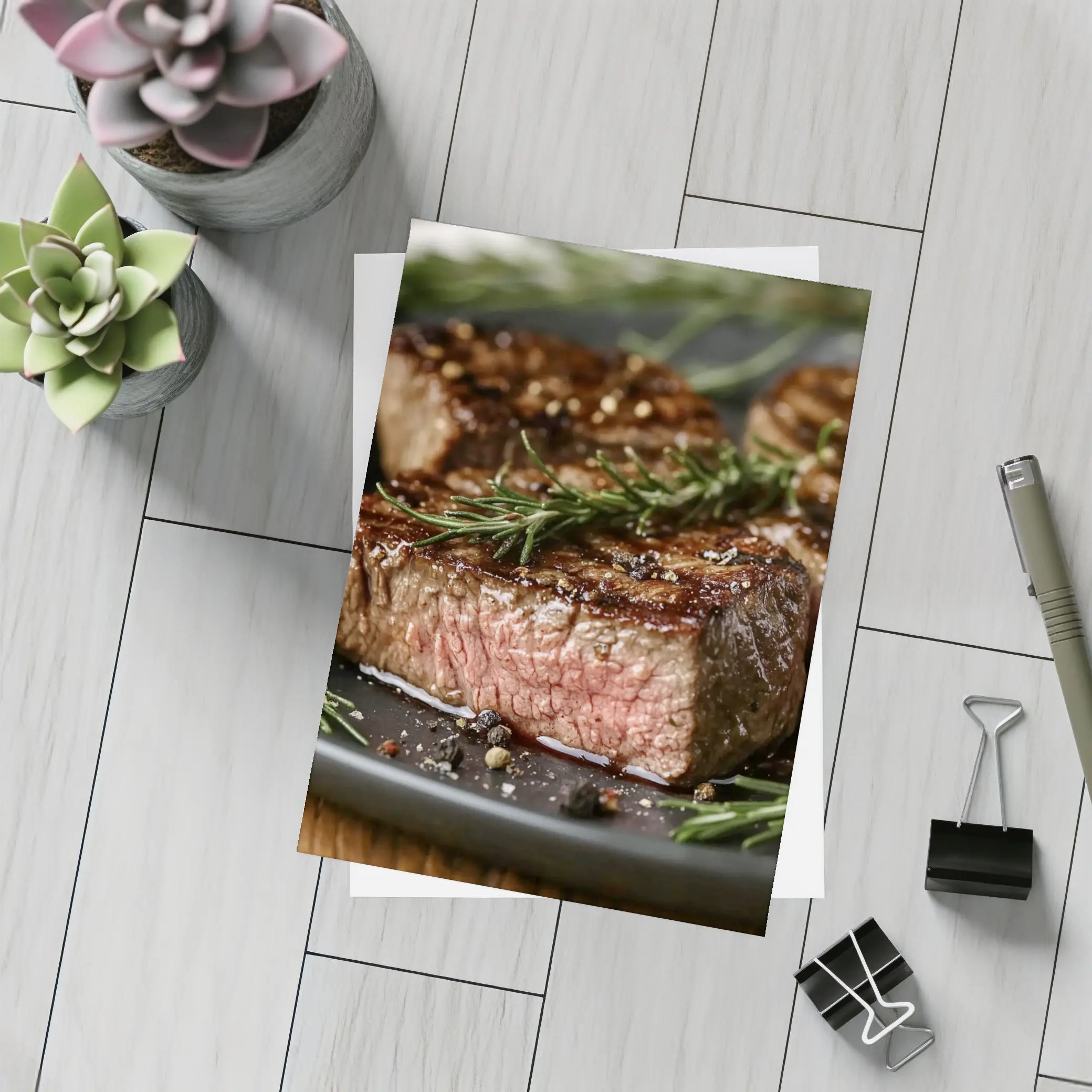Grilled Steak Filet With Rosemary Herbs – Postcards