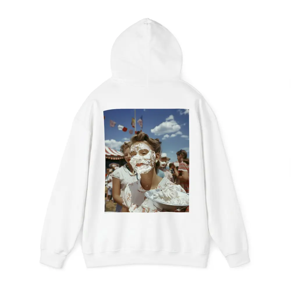 Girl Covered Cream Pie Carnival Fair – Hoodies