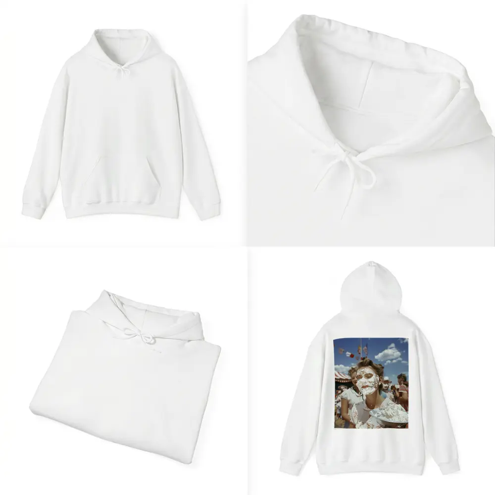 Girl Covered Cream Pie Carnival Fair – Hoodies