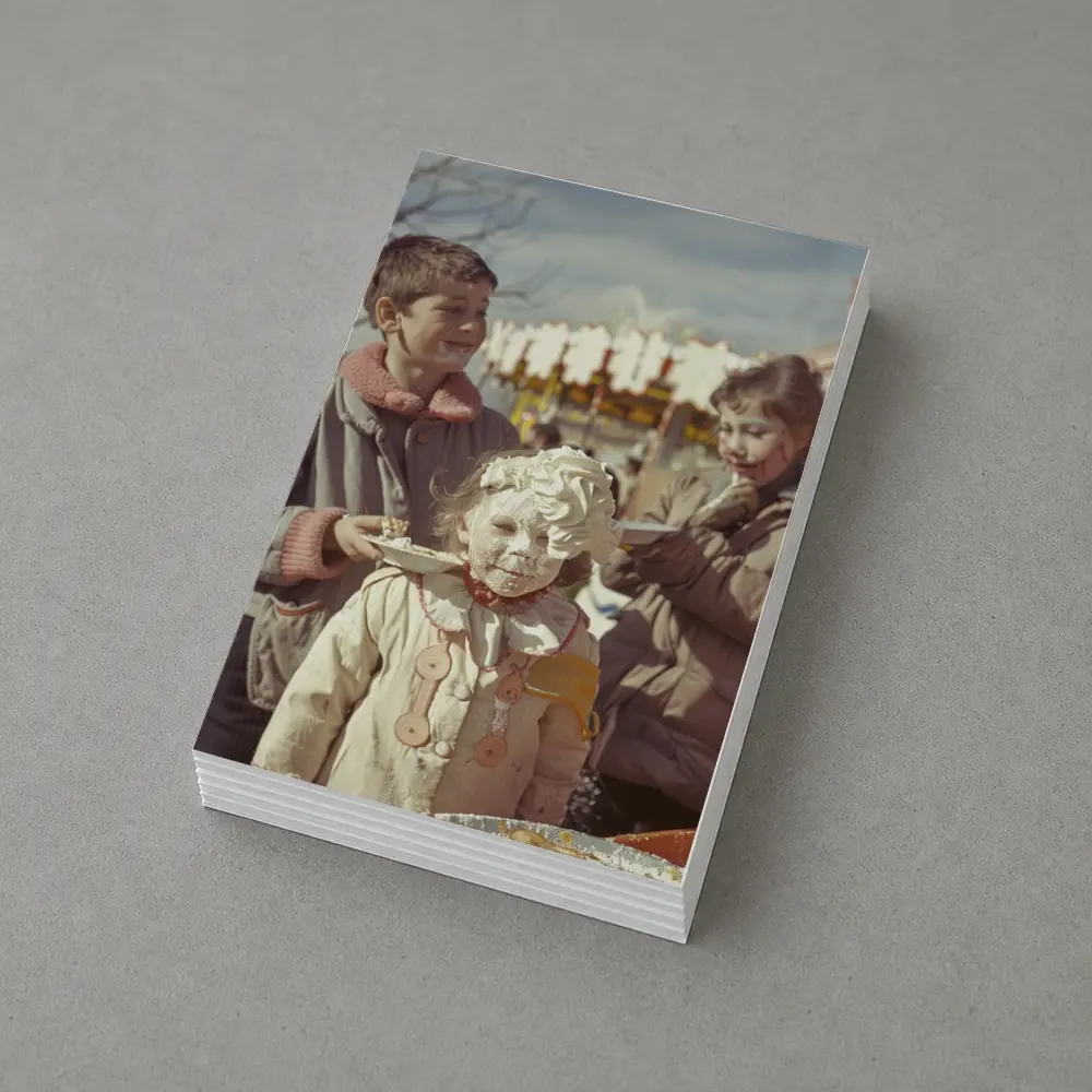 Kids Pie Face Fun Fair Carnival – Postcards