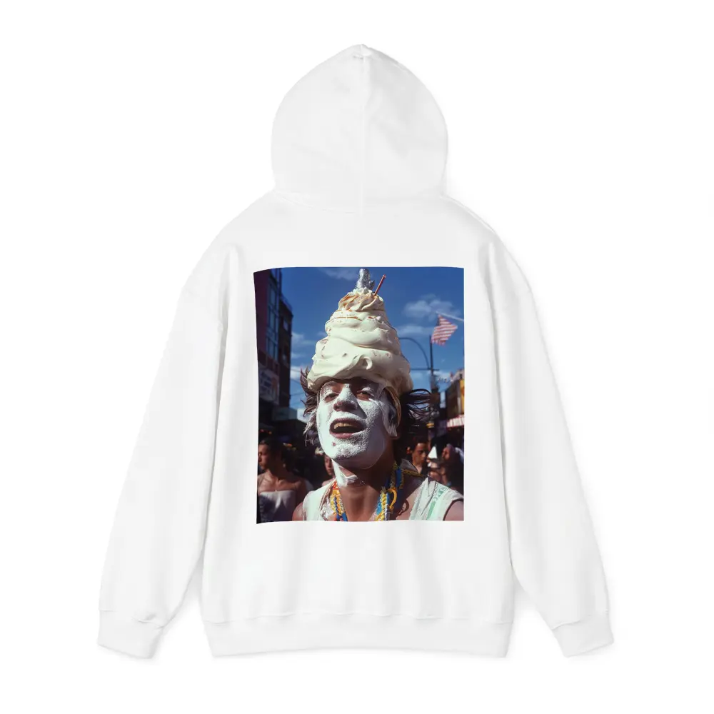 Ice Cream Head Man Street Parade Crowd – Hoodies