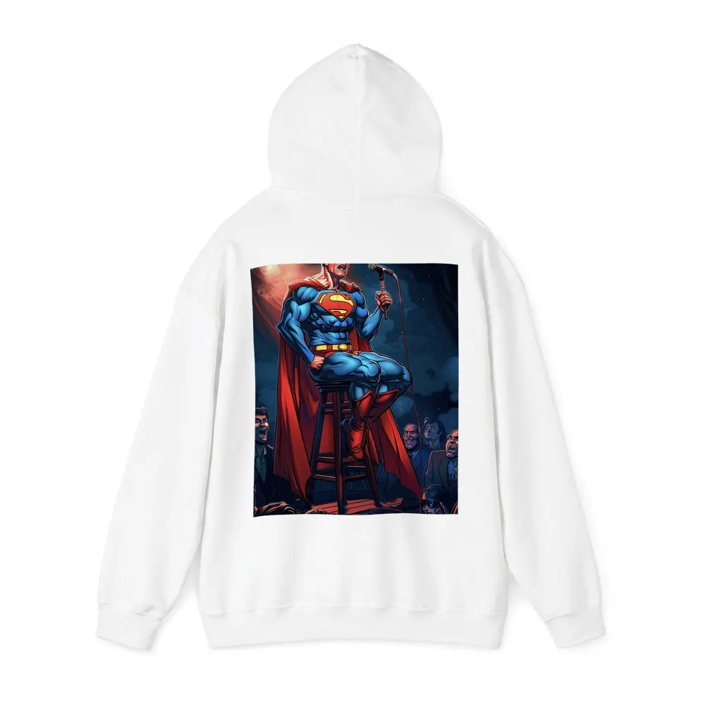 Superman Stand Up Comedy Show Comic Art – Hoodies