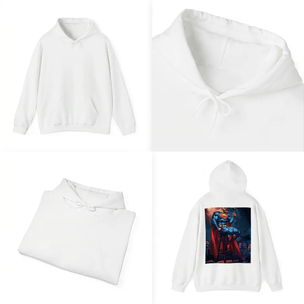 Superman Stand Up Comedy Show Comic Art – Hoodies