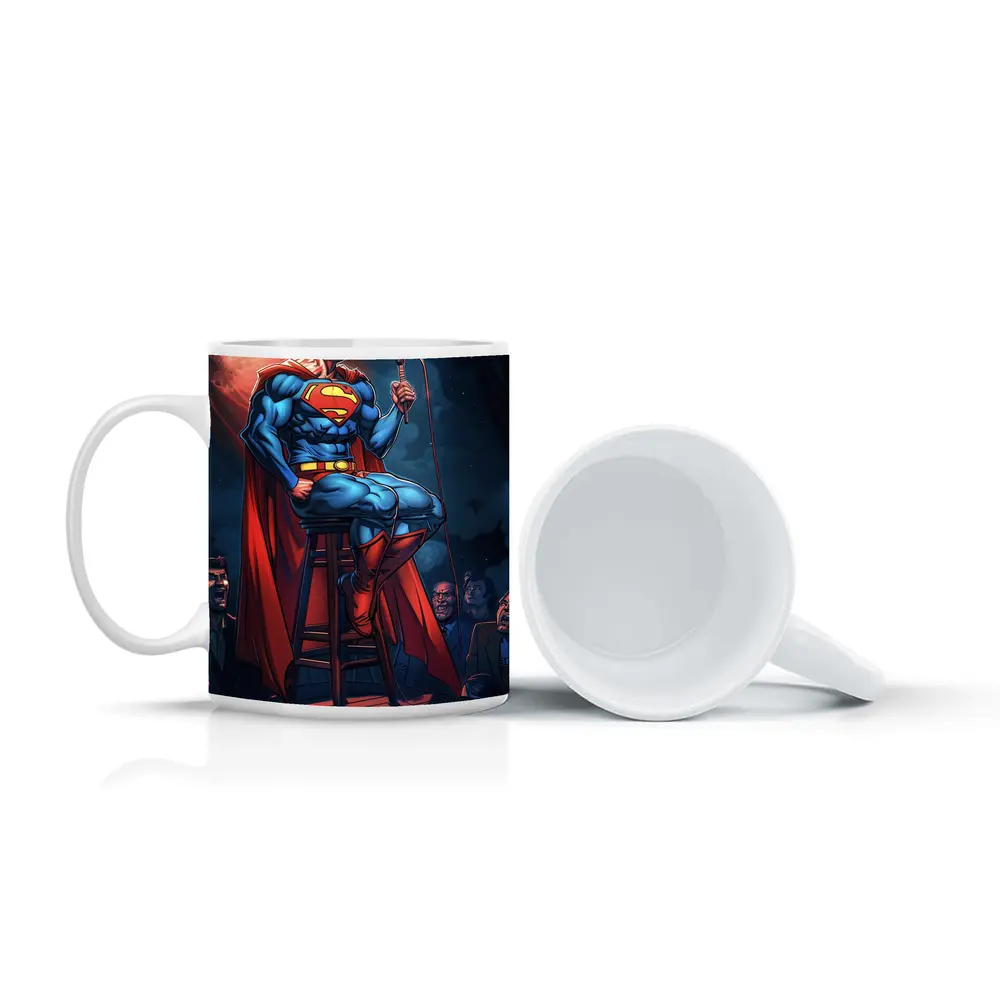 Superman Stand Up Comedy Show Comic Art – Mugs