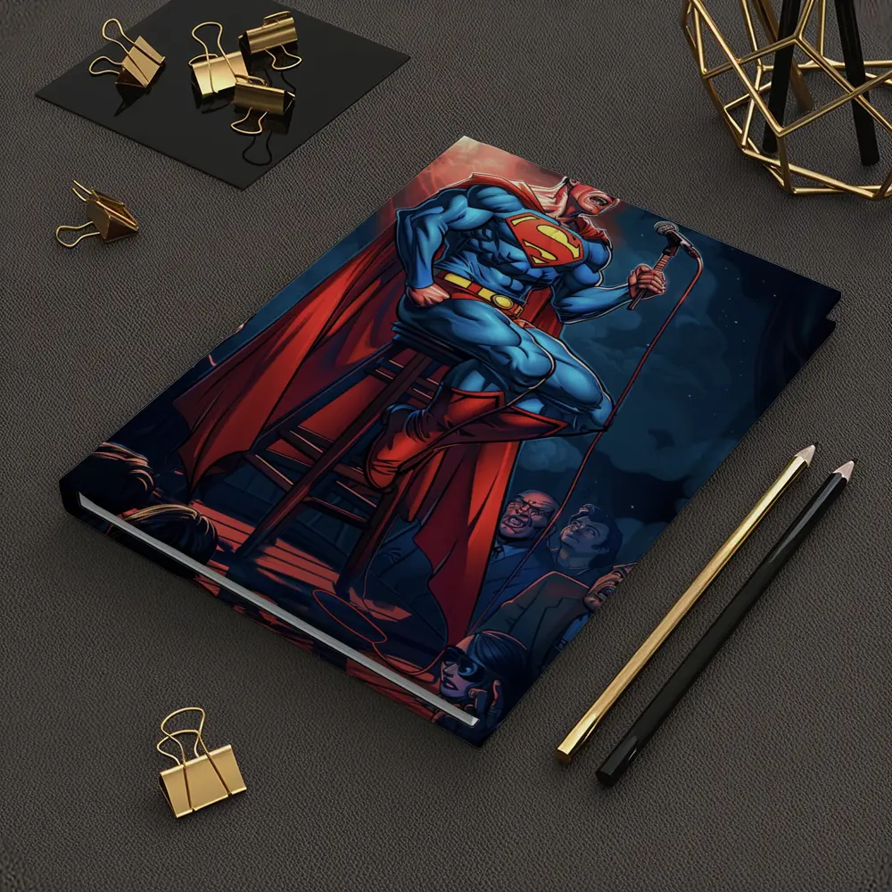 Superman Stand Up Comedy Show Comic Art – Notebooks