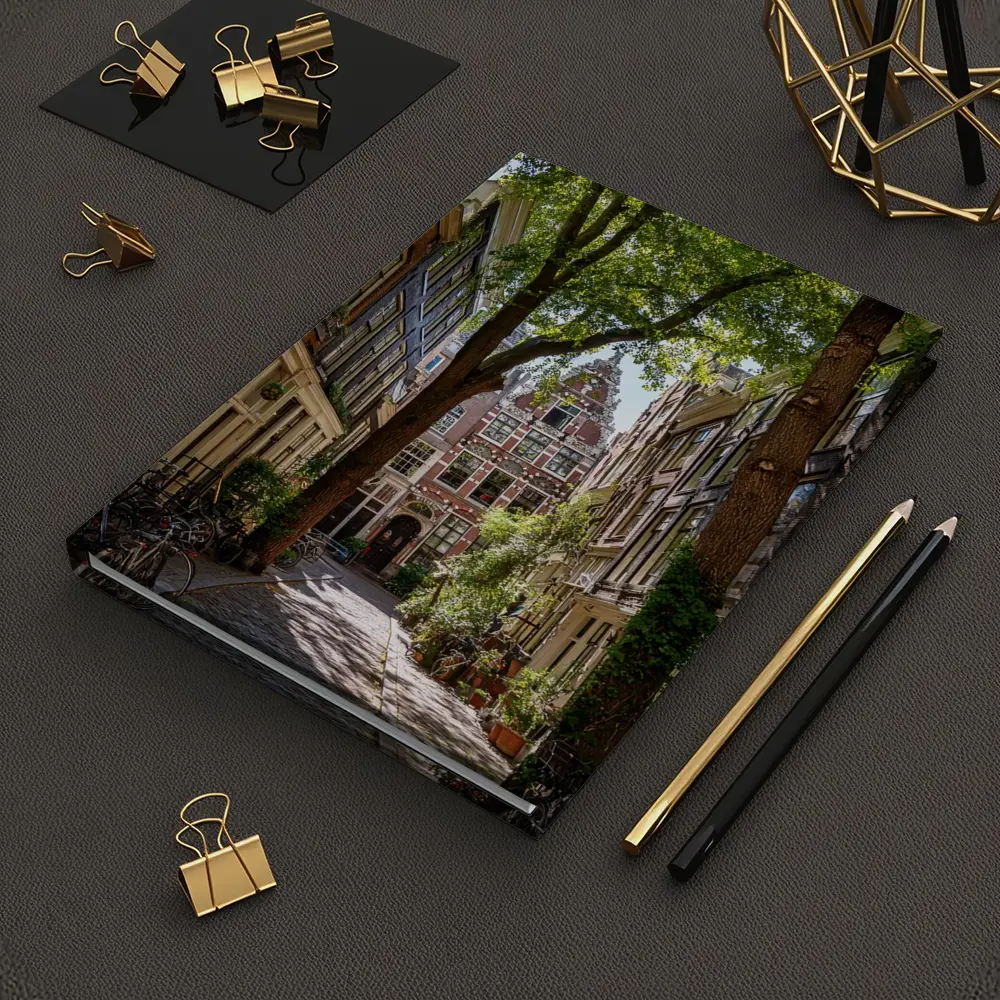 Amsterdam Narrow Street Historic Canal Houses – Notebooks