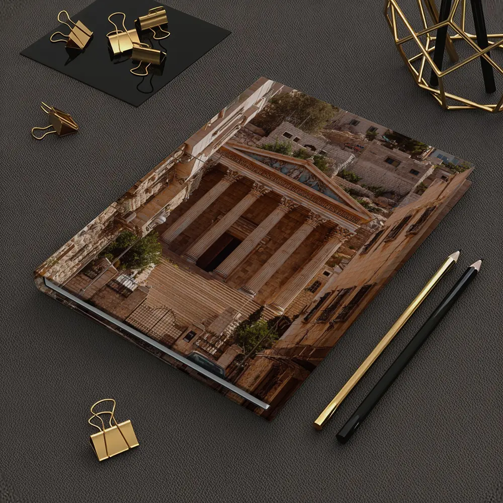 Ancient Roman Temple Amman Jordan Street View – Notebooks