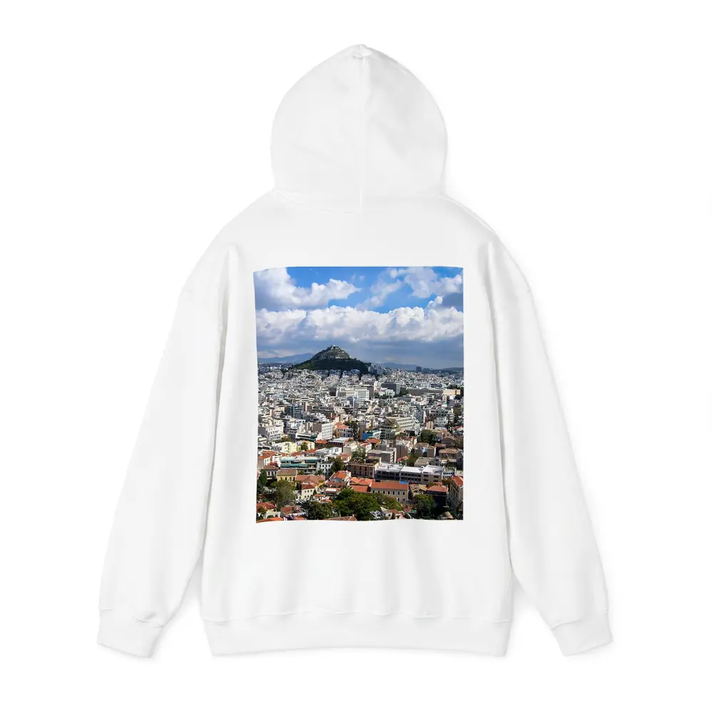 Athens Greece City Skyline Lycabettus Hill View – Hoodies