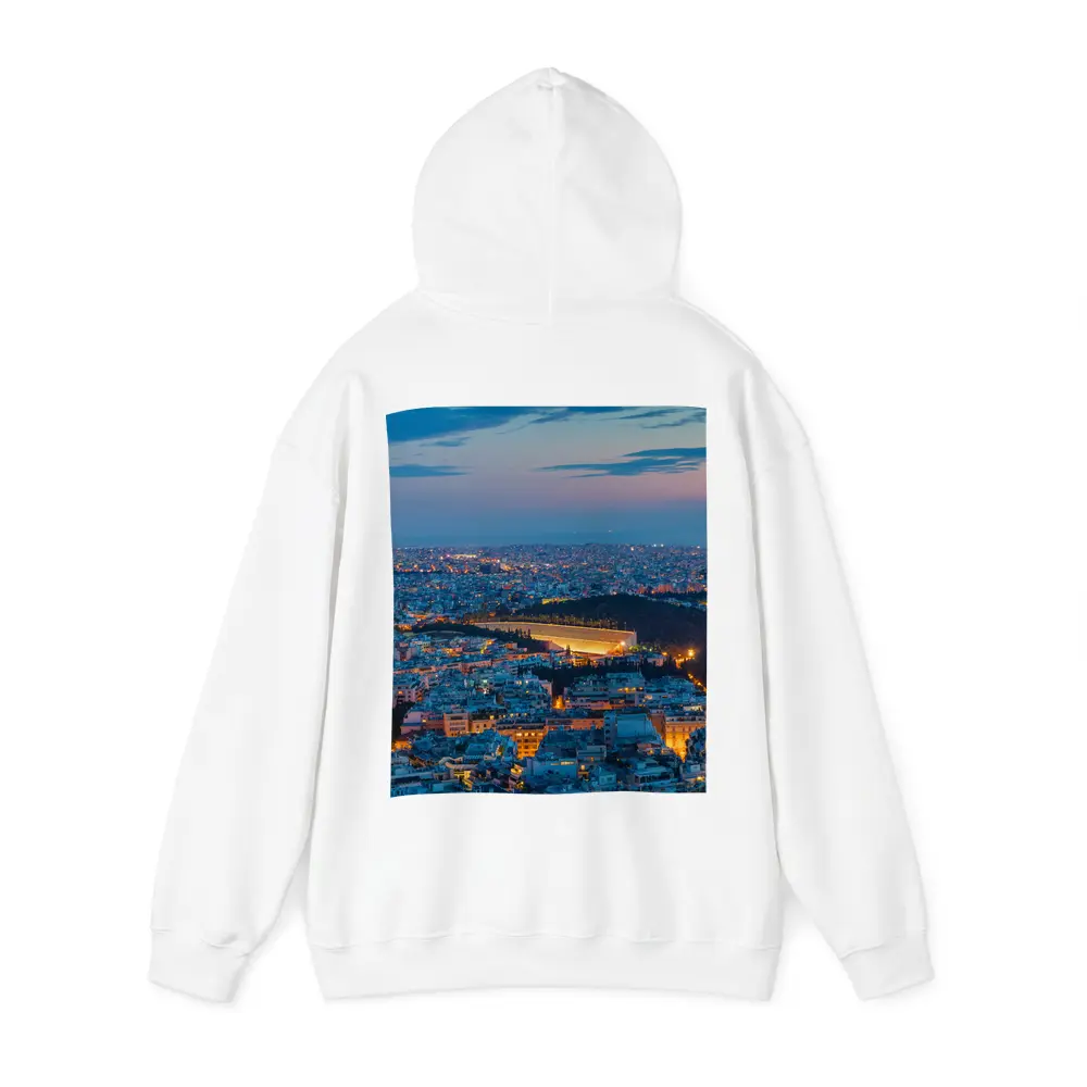 Athens Greece City Lights At Night – Hoodies