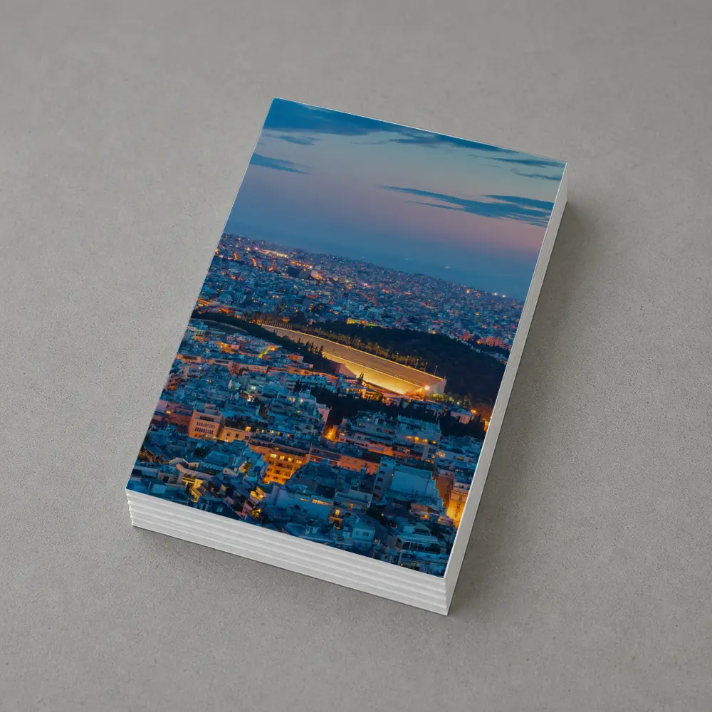 Athens Greece City Lights At Night – Postcards