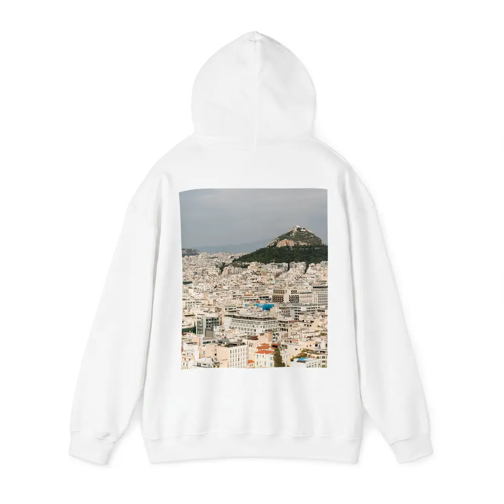 Athens Greece City View Lycabettus Hill – Hoodies