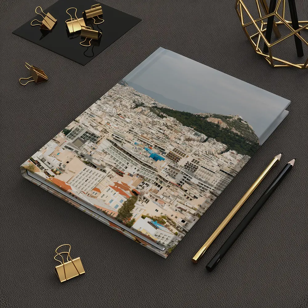 Athens Greece City View Lycabettus Hill – Notebooks