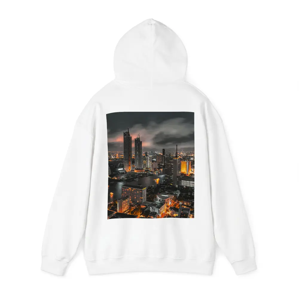 Bangkok Thailand City Skyline At Night – Hoodies