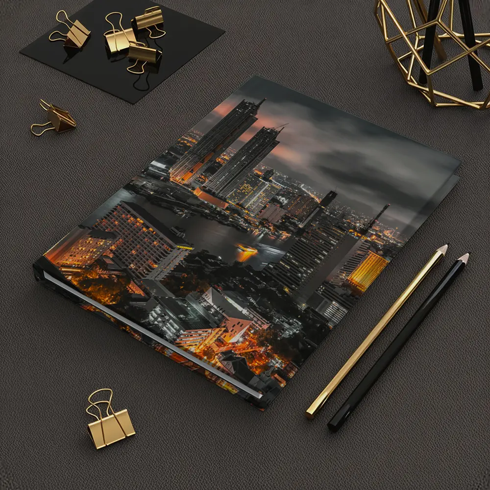 Bangkok Thailand City Skyline At Night – Notebooks
