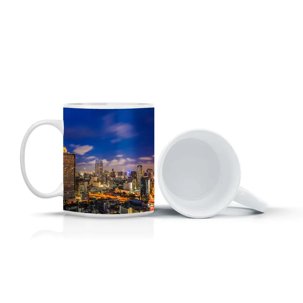 Bangkok Thailand City Skyline At Night – Mugs