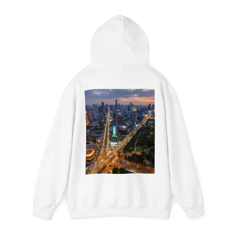 Bangkok Thailand Skyline Aerial City View – Hoodies