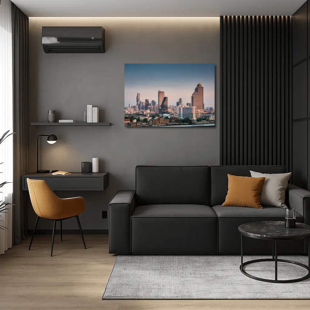 Bangkok Thailand Skyline at Dusk – Wall Art