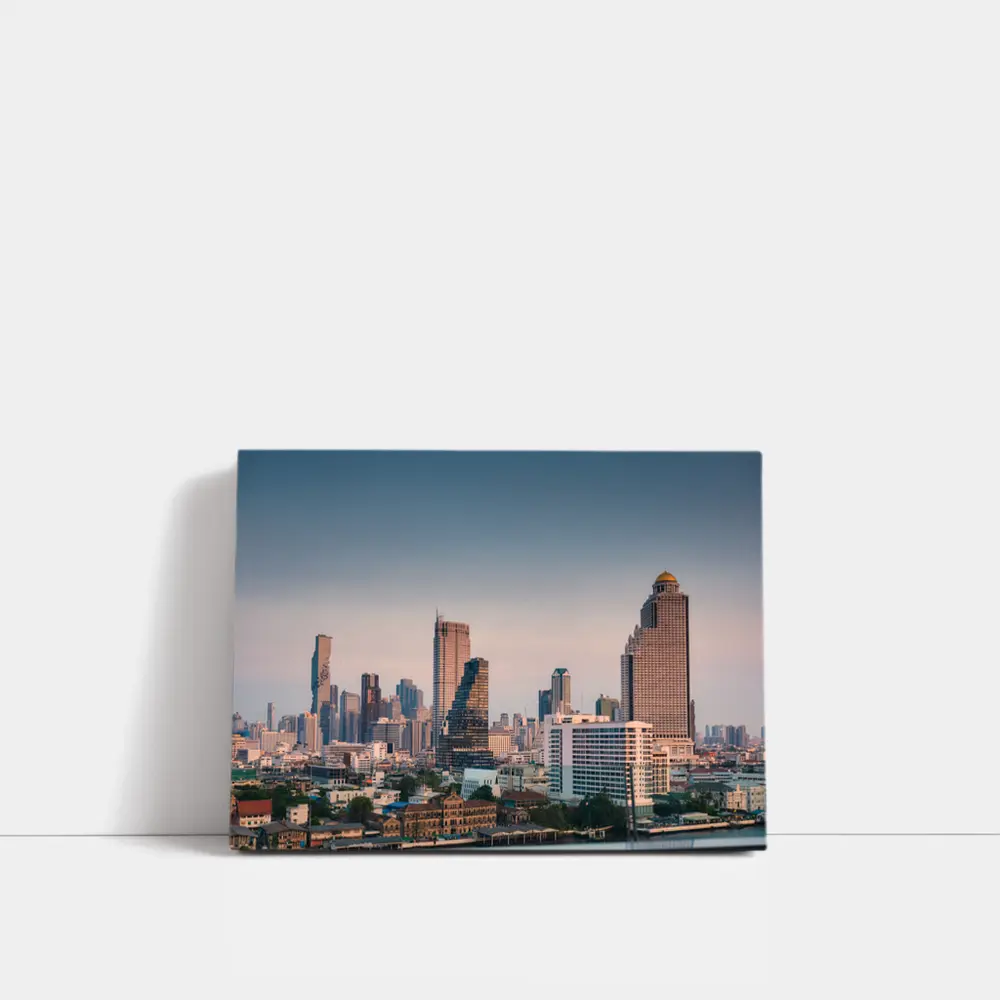 Bangkok Thailand Skyline at Dusk – Wall Art