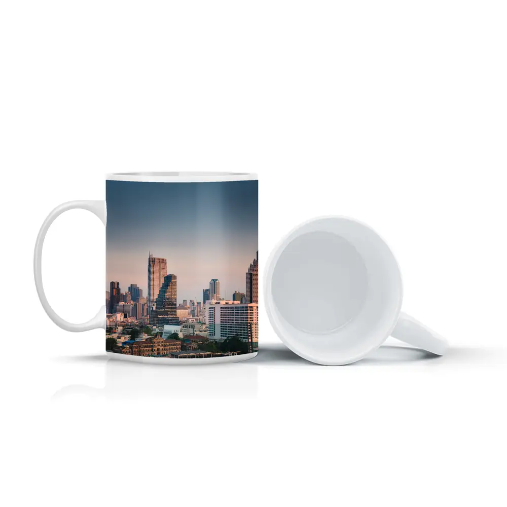 Bangkok Thailand Skyline at Dusk – Mugs