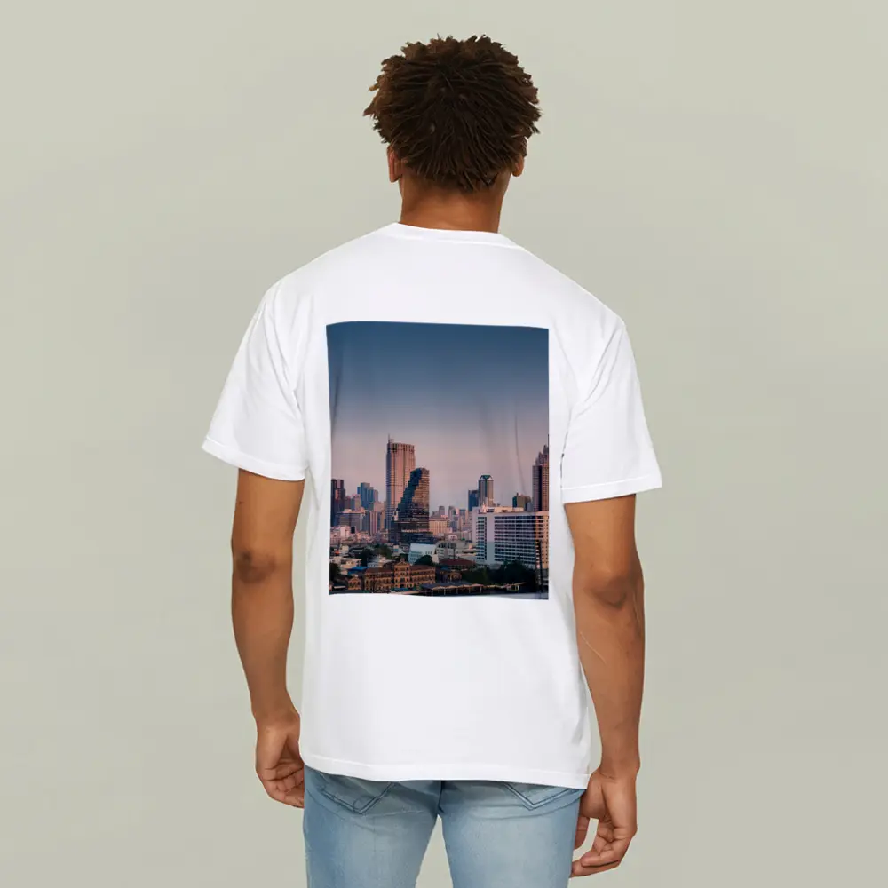 Bangkok Thailand Skyline at Dusk – T-Shirts
