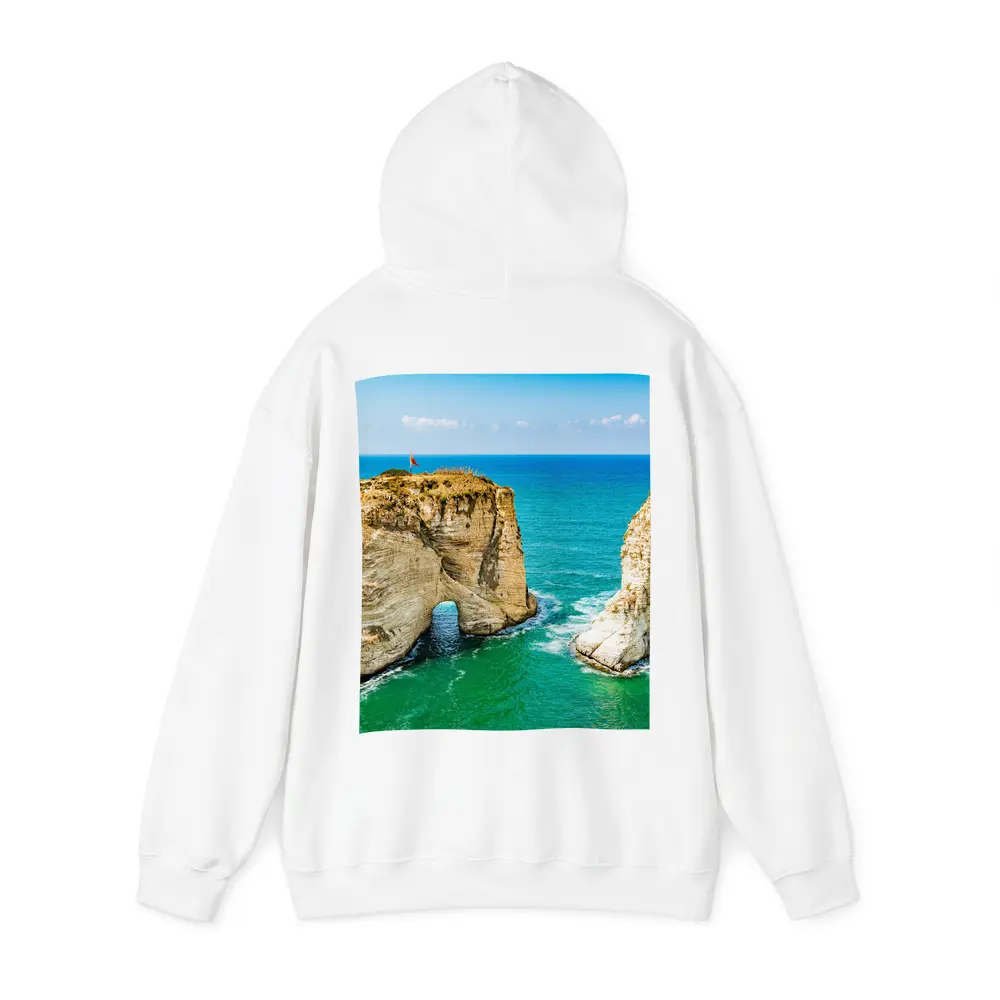 Raouche Rocks Beirut Blue Mediterranean Sea – Hoodies