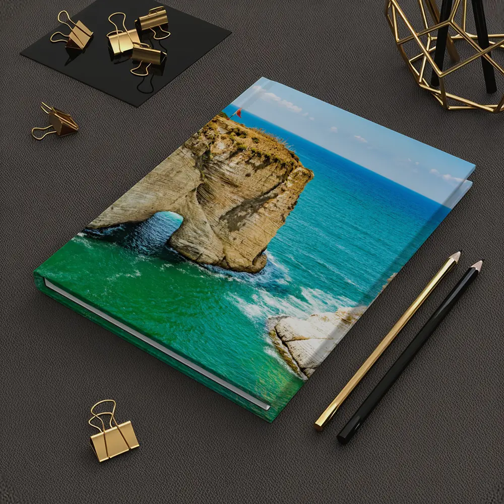 Raouche Rocks Beirut Blue Mediterranean Sea – Notebooks