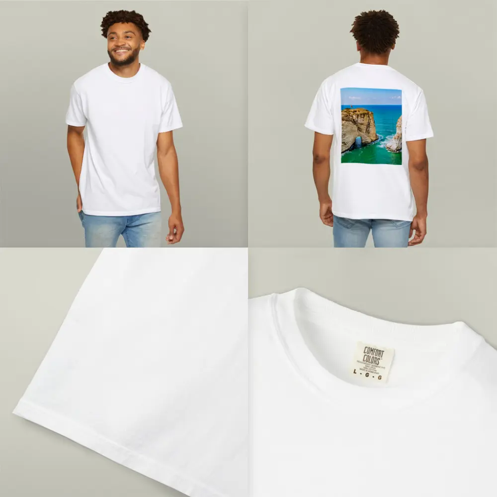 Raouche Rocks Beirut Blue Mediterranean Sea – T-Shirts