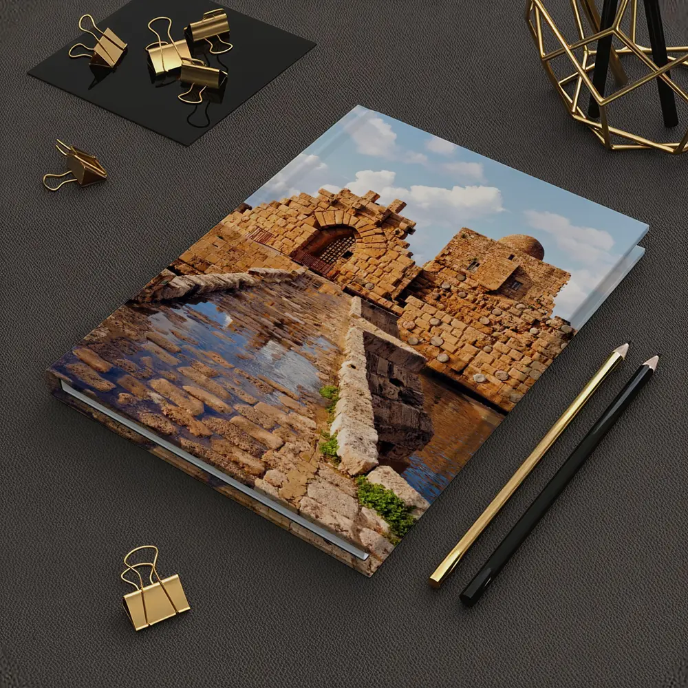 Sidon Sea Castle Ancient Stone Ruins Lebanon – Notebooks