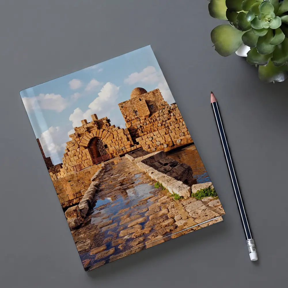 Sidon Sea Castle Ancient Stone Ruins Lebanon – Notebooks